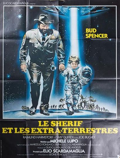 null CASARO R. (affichiste)
Affiche du film " Le sheriff et les extra-terrestres...