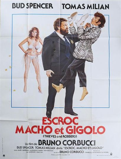 null T. BEAUBAIS (affichiste)
Affiche du film " Escroc, macho et gigolo" réalisé...