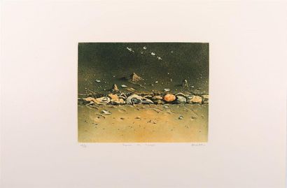 null ASADA Hiroshi (1931-1997), d'après
Force du temps
Aquatinte
Signée en bas à...