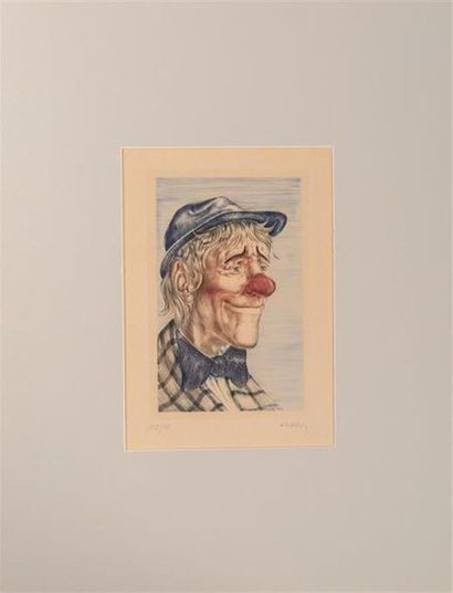 null DAUTRY Marc (1930-2008), d'après 
Clown
Gravure
Signée et datée 1973 dans la...