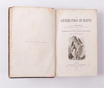 null WITKOWSKI G.-J. - La génération humaine - Deuxième édition - Paris, Librairie...