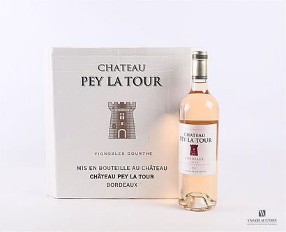 12 Blles CH. PEY LATOUR Bordeaux rosé 2016
Carton...