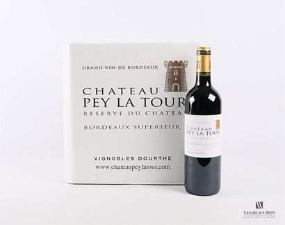 null 12 Blles CH. PEY LATOUR Réserve du Chateau - Bordeaux supérieur 2014
Carton...