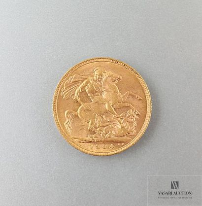 null Une pièce or Edouard VII 1904
Poids : 7,98 g 

