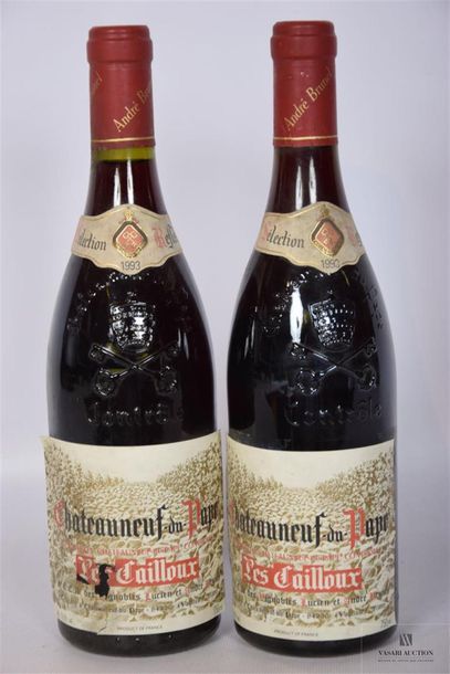 null 2 Blles	CHÂTEAUNEUF DU PAPE "Les Cailloux"mise L. & A. Brunel Vit.		1993
	Et....