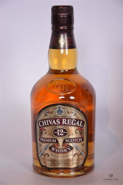 null 1 Blle	Scotch Whisky CHIVAS REGAL 12 ans d'âge		
	70 cl - 40°. Et. légèrement...