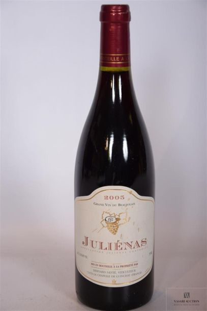 null 1 Blle	JULIÉNAS mise Bernard Santé Vit.		2005
	Et. légèrement tachée. N : t...