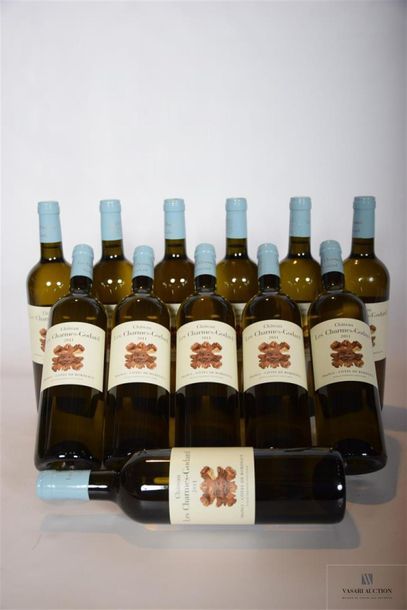 null 12 Blles	CH. LES CHARMES-GODARD	Côtes de Francs blanc	2011
	Présentation, niveau...