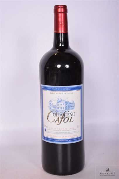 null 1 Mag	CH. CAFOL	Côtes de Castillon	2010
	Présentation et niveau, impeccable...