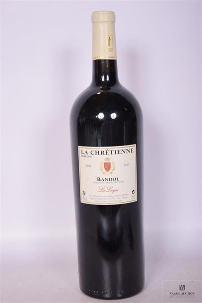 null 1 Mag	BANDOL rouge "La Lecque" mise Domaine La Chrétienne		2013
	Et. excellente....