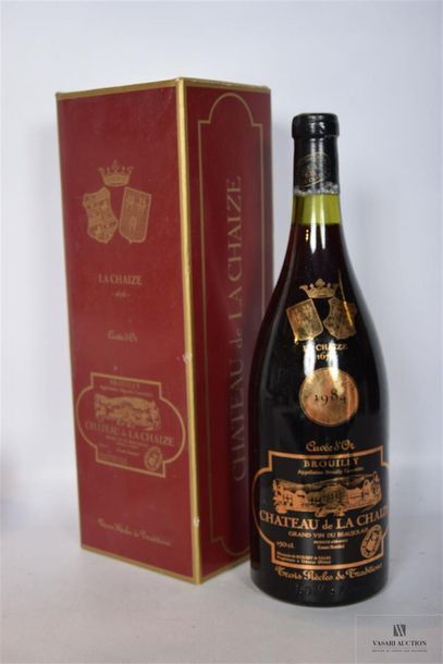 null 1 Mag	BROUILLY mise Château de La Chaize		1984
	Cuvée d'Or. Belle étiquette...