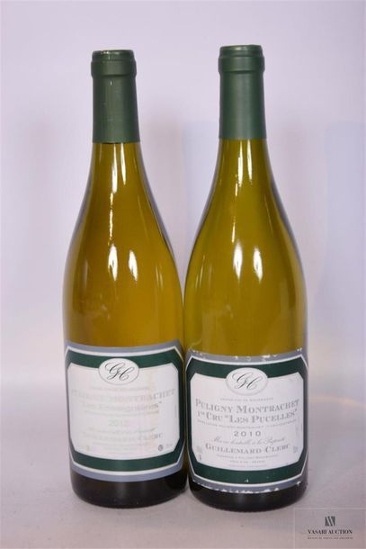 null Lot de 2 blles mise Guillemard-Clerc Vit. comprenant :		
1 Blle	PULIGNY MONTRACHET...