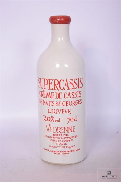 null 1 Blle	Crème de Cassis de Nuits St Georges " SUPERCASSIS" mise		
	Védrenne....
