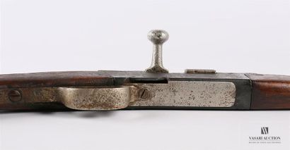 null Fusil réglementaire LEBEL modèle 1886/93, transformé chasse, canon à âme lisse...