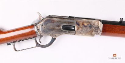 null Carabine à levier de sous garde WINCHESTER modèle 1876, canon octogonal de 69,5...