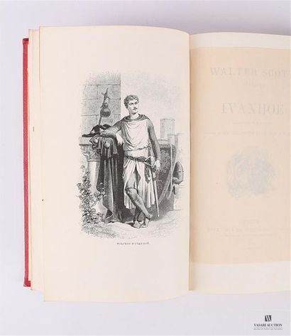 null SCOTT Walter - Ivanhoé - Paris, Librairie de Firmin-Didot & Cie, 1880 - 1 volume...