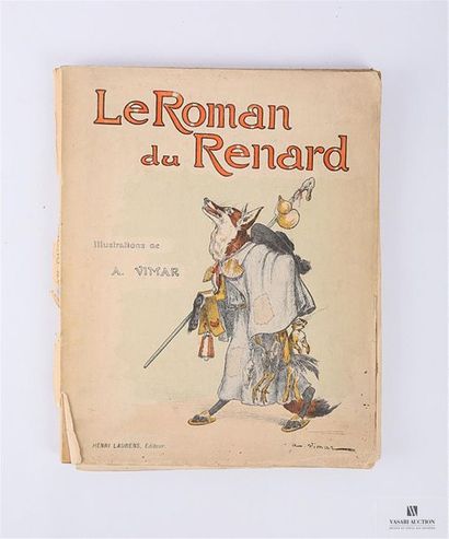 null ANONYME - Le Roman du Renard - Paris, Librairie Renouard, Henri Laurens Editeur,...