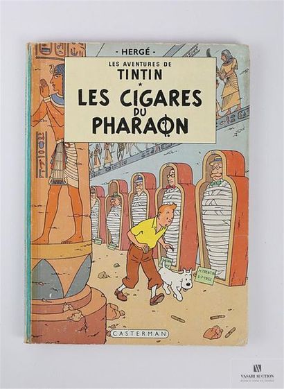null Lot de quatorze BD des aventures de Tintin de Hergé collection Casterman comprenant...