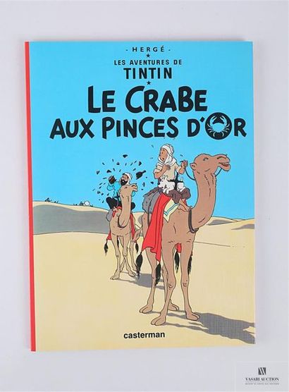 null Lot de quatorze BD des aventures de Tintin de Hergé collection Casterman comprenant...