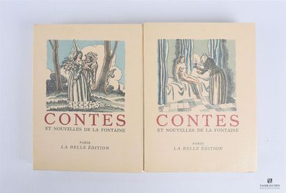 null de LA FONTAINE Jean - Contes et nouvelles de la Fontaine - Paris, La Belle Edition,...