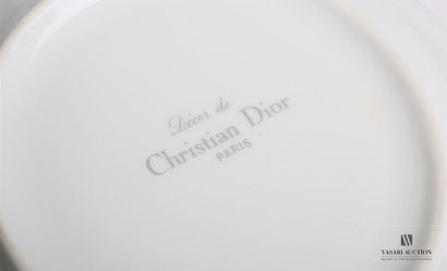 null CHRISTIAN DIOR
Important service de table en porcelaine, à décor imprimé de...