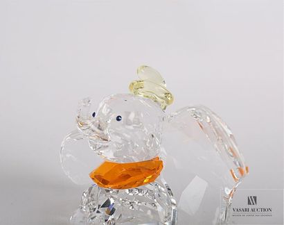 null SWAROVSKI
Dumbo en cristal facetté, blanc, jaune et orange
Collection Disney
Haut....