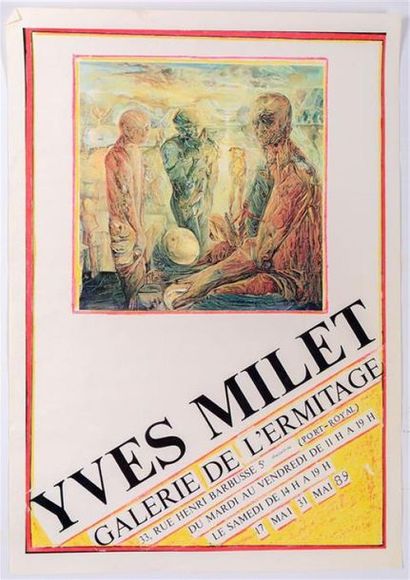 null MILET-DESFOUGÈRES Yves (né en 1934), d'après
La Quarantaine
Eau-forte
Signée,...