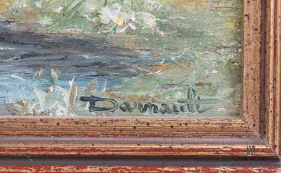 null DARNAULT Jacqueline (né en 1932)
Femme en bord de l'eau
Huile sur toile
16,5...