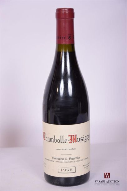 1 Blle	CHAMBOLLE MUSIGNY mise Domaine G....