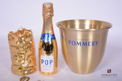 null 1 x 20 cl	Champagne POMMERY POP Gold GC Vintage		2002
	Très belle présentation...