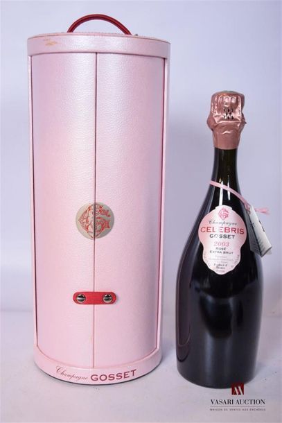 null 1 Blle	Champagne GOSSET CELEBRIS Rosé Extra Brut		2003
	Présentation, niveau...