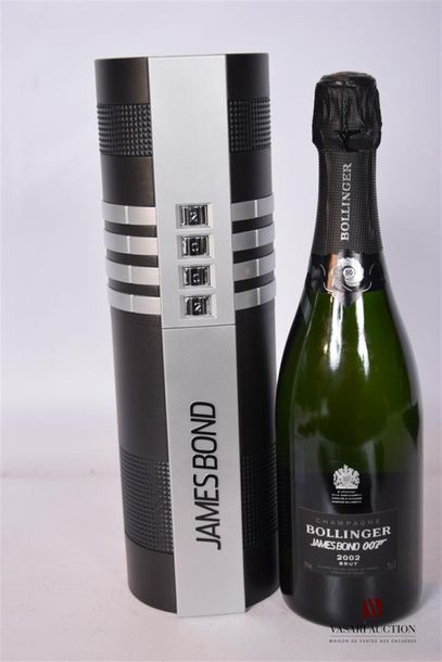 null 1 Blle	Champagne BOLLINGER James Bond 007 Brut		2002
	50ème anniversaire. Edition...