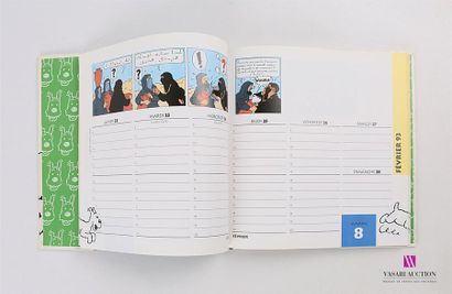 null HERGÉ - Agenda 1993 "Bien joué Milou" - Editions Casterman
(petites déchirures...