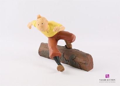 null LEBLON-DELIENNE - HERGÉ / TINTIN
Ref : 61
Sujet en résine figurant Tintin enjambant...