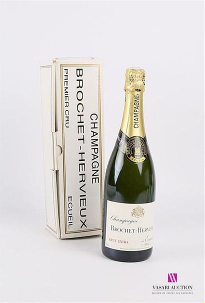 null Bouteille de champagne Brochet Hervieux Brut extra - Cuvée 52 - étiquette "La...