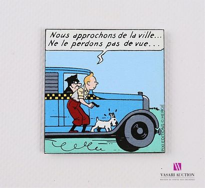 null PIXI EDITIONS - HERGE / TINTIN
Magnet représentant Tintin et Milou sur la voiture...