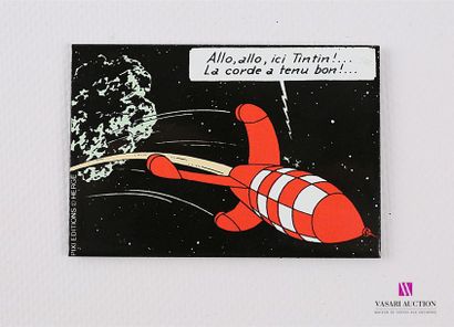 null PIXI EDITIONS - HERGE / TINTIN
Magnet représentant "Objectif Lune"
6 x 8,5 cm...