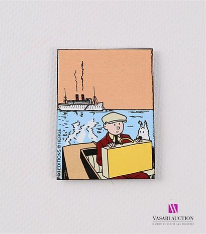 null PIXI EDITIONS - HERGE / TINTIN
Magnet représentant Tintin et Milou dans l'Oreille...