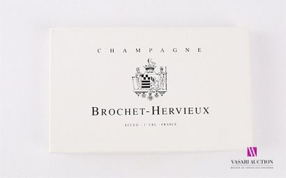 null BROCHET-HERVIEUX 
Coffret "Champagne Brochet-Hervieux Ecueil 1er cru France"...