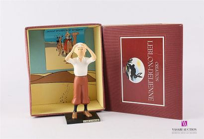 null LEBLON DELIENNE - HERGÉ / TINTIN
Figurine en résine représentant Tintin dans...
