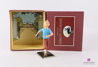 null LEBLON DELIENNE - HERGÉ / TINTIN
Ref : 60 
Figurine en résine représentant Tintin...