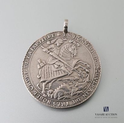 null Médaille en argent Ordre la Jarretière, 1678
 A/ EN HONNEUR DU SOUVERAIN DU...