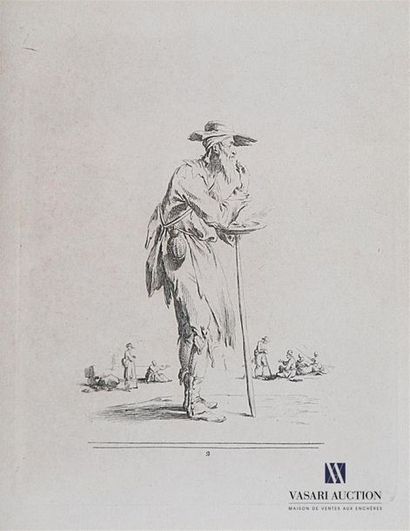 null DUPLESSI-BERTAUX Jean (c.1747-c.1820), d'après
Les mendiants
Suite de six gravures...