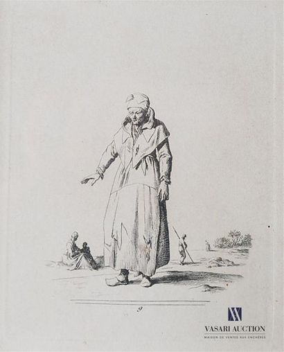 null DUPLESSI-BERTAUX Jean (c.1747-c.1820), d'après
Les mendiants
Suite de six gravures...