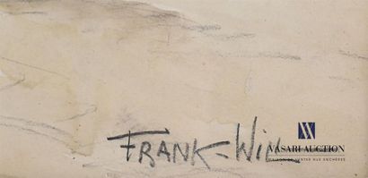 null FRANK-WILL (1900-1950)
Eglise de la Madeleine à Paris
Aquarelle et crayon sur...