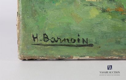 null BARNOIN Henri-Alphonse (1882-1935)
Vue de Villefranche-sur-mer 
Huile sur toile...