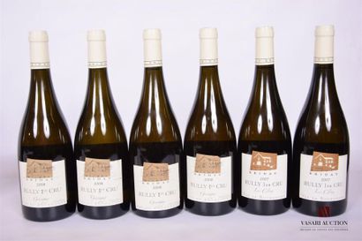 null 6 Blles	RULLY 1er Cru mise Dom. Michel Briday :		
	4 blles Gresigny 2008, 2...