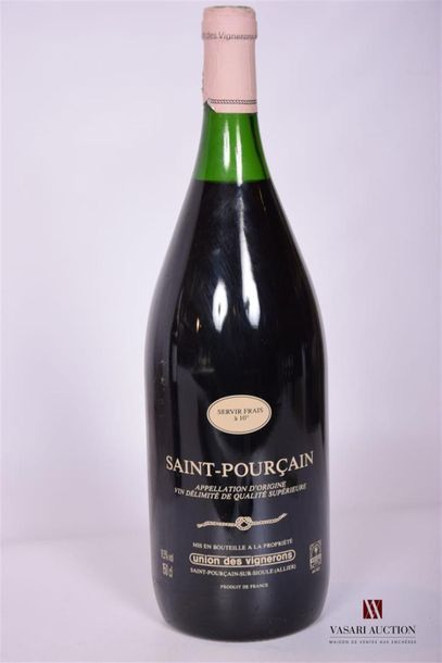 null 1 Mag	SAINT POURCAIN "La Ficelle" mise Cave Coop		1994
	Et. sérigraphiée. N...