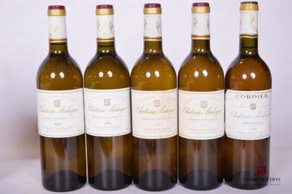 null 5 Blles	CH. MALAGAR	Bordeaux blanc	
	1 blle de 1999, 2 blles de 1995, 2 blles...
