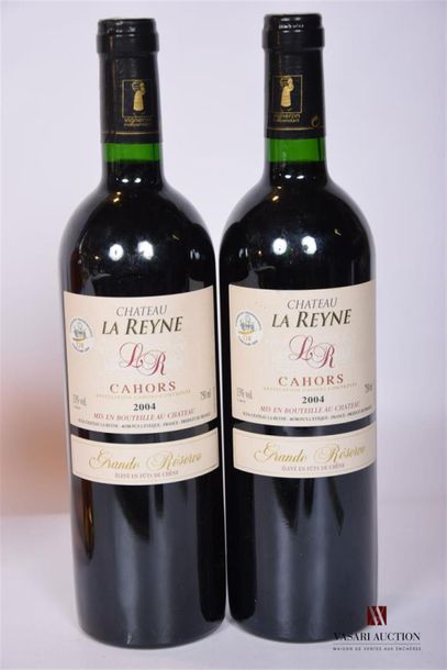 null 2 Blles	CAHORS Grde Réserve mise Château La Reyne		2004
	Présentation et niveau,...